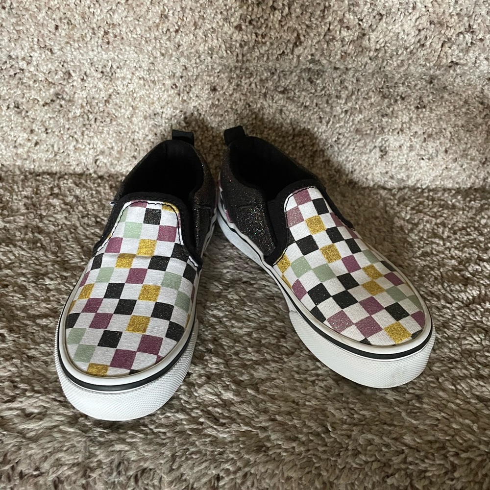 Girls Checkered vans